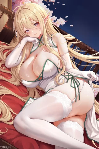 Gouden Leeuw in Qipao (XNNAGU) [Azur Lane]