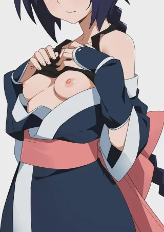 Misao showing off