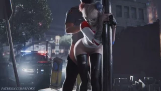 Harley fucked doggy 3d sex video
