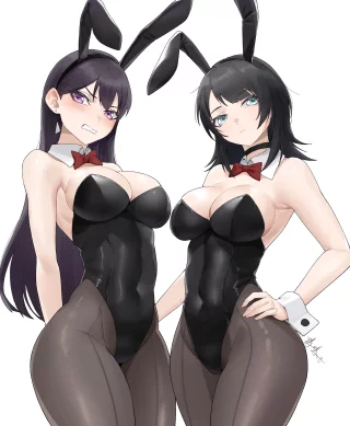 Taki and Umiri matching [BanG Dream!] (鴉鳴子)