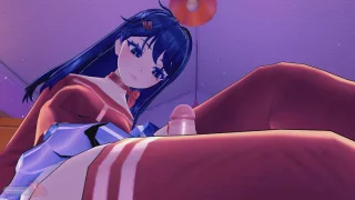 Mita squish, squish, squishes you between her thighs. She has a small request for you... (MiSide) [StellaMarisVR]