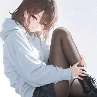 White Hoodie