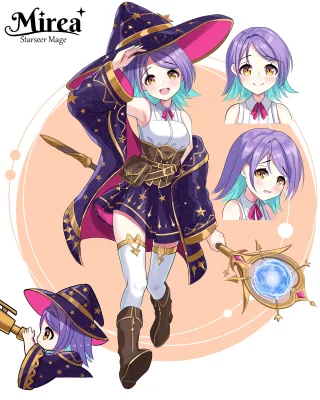 Starseer mage Mirea [Original]