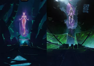 Mewtwo without and with armor by me...