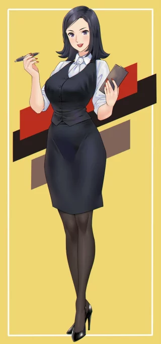 Waitress, Maya Amano from Persona 2 by RedKite333