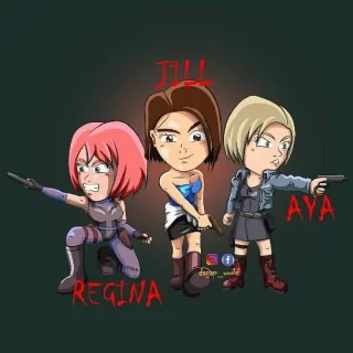 Survival Horror Heroines Of The First PlayStation By Dagam-Sama