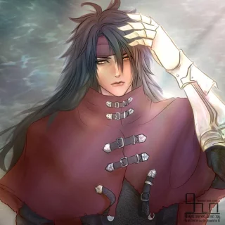 Vincent Valentine FF7AC By kasamikujasimp