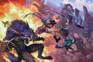 Wild Rift Key visual by Anna Podedworna