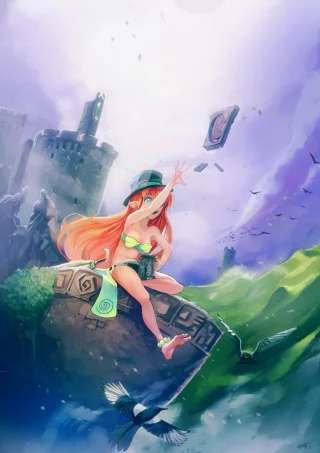 Leprechaun Girl [Original]
