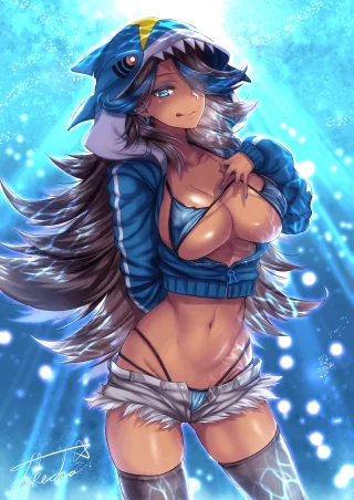 Sharpedo Hoodie Shelly [Pokemon]