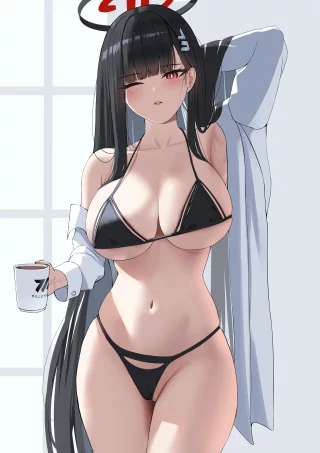 Rio with a mug (S.Redbutterfly)