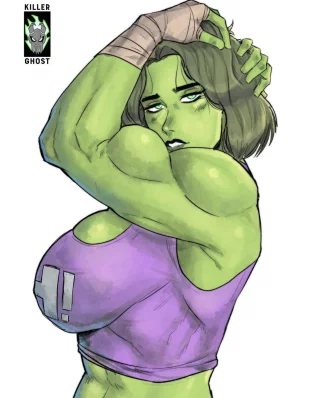 She-Hulk by lord_killerghost