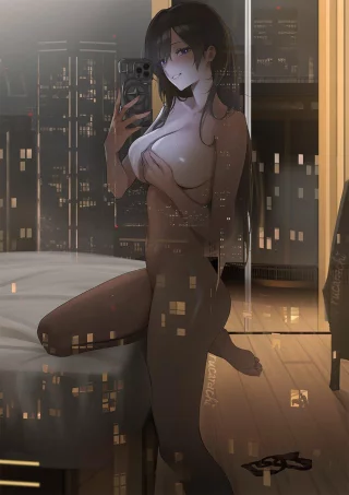 Window Reflection (rucarachi) [Artist\'s OC]