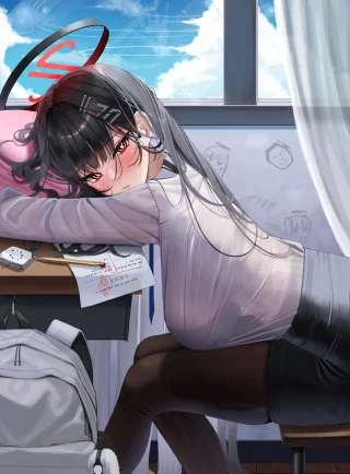 Rio at her desk (GoonSSO / GOONSSO)