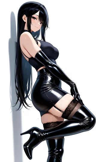 Full Black Outfit