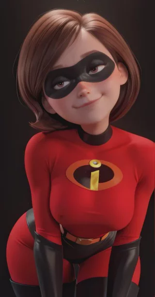 Helen Parr putting her powers to good use