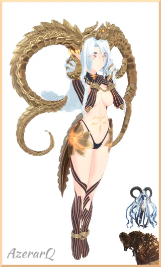 Fate/Monster Hunter: Kulve Tiamat (AzerarQ)