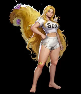 "SEX" Squirrel Girl Outfit...