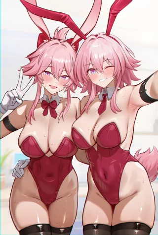 Bunny Evanescia & March 7th