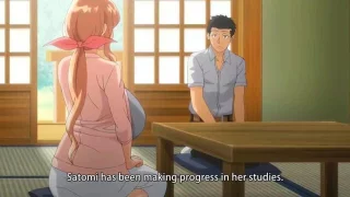 Horny big tit hentai mom makes her move!