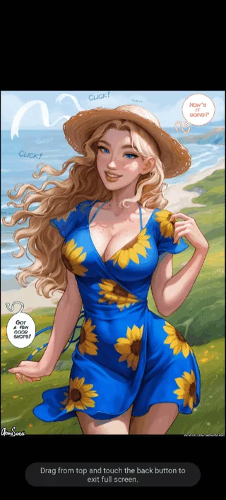 Porn comic turned into a gif.