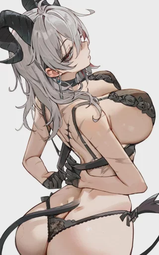 Zani struggling to hook her bra