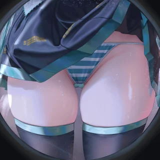 Miku thighs (kayjae) [Vocaloid]