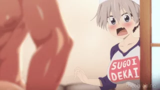Uzaki watching her mother get fucked (Theobrobine)