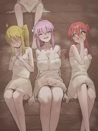 Lovely time in the sauna