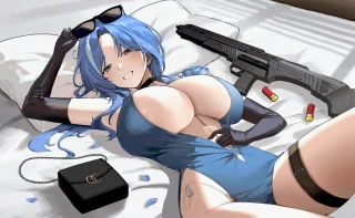 Helen Resting (harafrontline) [Girls' Frontline 2: Exilium]