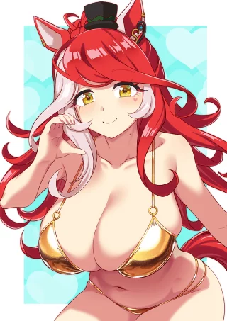 Loves Only You in gold (tutakazura000) [Uma Musume Pretty Derby]