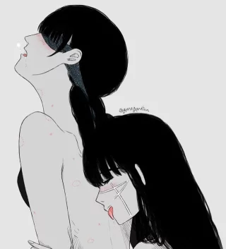 asa and yoru [chainsaw man] by (guruguru_tan)