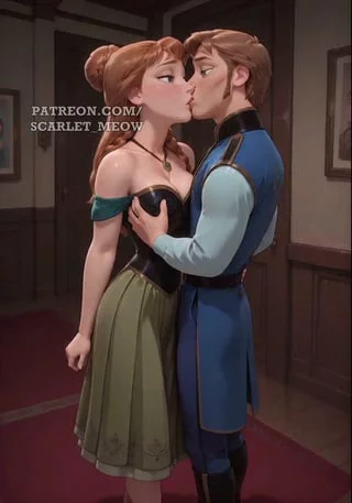 Anna x Hans – Frozen Porn Video