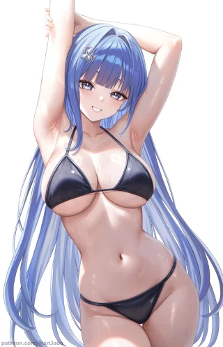 Arcana in bikini (NariJade) [Nikke]