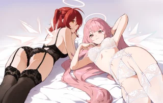 Exusiai & Lemuen (by San P.dro) [Arknights]