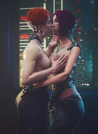 Aurore Cassel and Song So Mi (Songbird) [Cyberpunk 2077] (takerskiy)