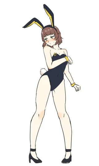 Bunny suit Ayaka~ (@moyashi_cocoa)