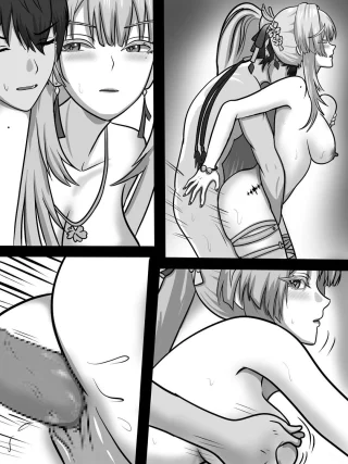 Working on my Rover x Hiyuki doujin
