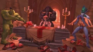 Sally Whitemane gets fucked by a tauren in the Scarlet Monastery (Lawnmower333) [World of Warcraft]