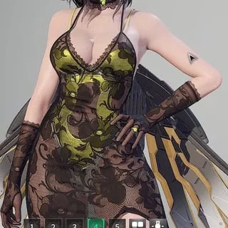 Wish they remove the swimsuit underneath Serena's jazz dress