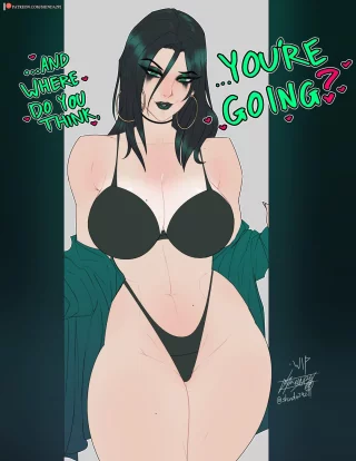Goth GF Hela by Me (Shinda292) [Marvel Rivals]