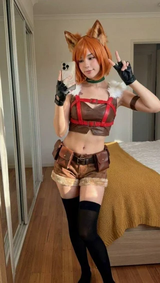 inspired outfit by squirrel girl (luna)