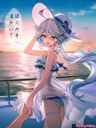 Furina Handholding (Lewd!)