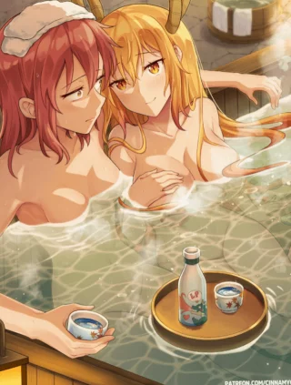 Tohru & Kobayashi's bonding time (Cinnamyon)