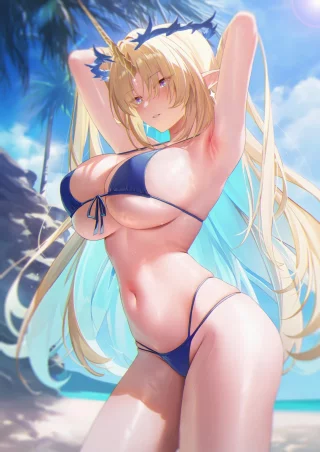 Swimsuit Fleurdelys [Wuthering Waves]