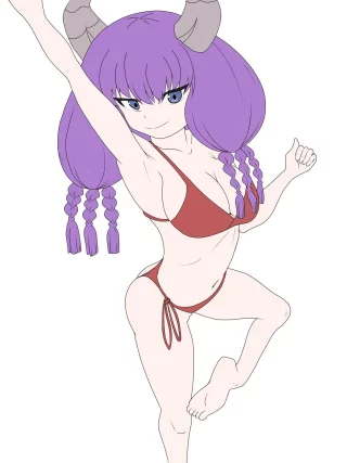 Aura in Swimsuit (oc)