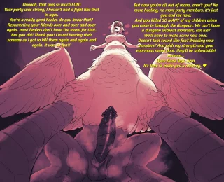 After the Party Wipe [Bad End] [Monstergirl] [Futanari] [Dark] [Cruel] [Defeated Heroes] [Breeding] (Art by: Millkefats)