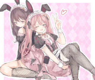 Taki and Anon [BanG Dream!] (らて)