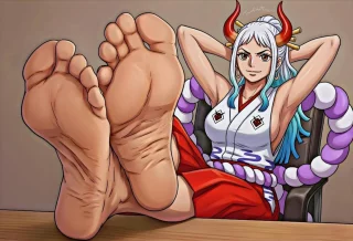 Yamato's Office Feet by TawfikaFeet