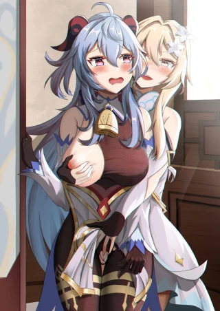 Daily Ganyu Lewdie #1569 A Little Handsy